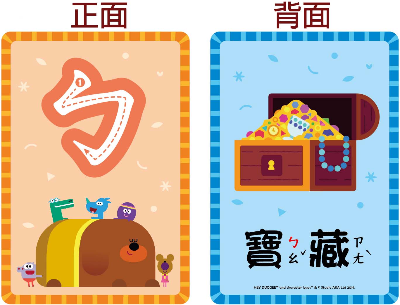 阿奇幼幼園 ㄅㄆㄇ識字卡