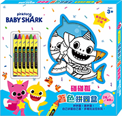 碰碰狐 著色拼圖盒(附蠟筆)