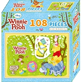 小熊維尼108片盒裝拼圖(A)
