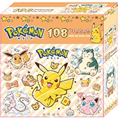 寶可夢 108片盒裝拼圖(B)