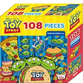 皮克斯 三眼怪108片盒裝拼圖(B)