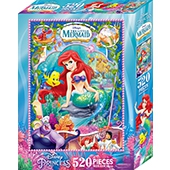小美人魚 520片盒裝拼圖(B)