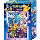 寶可夢 520片盒裝拼圖(F)