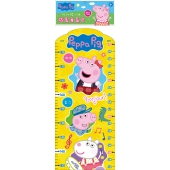 粉紅豬小妹 成長身高尺(附英文字母表)