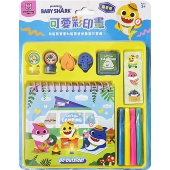 碰碰狐 可愛彩印畫—露營篇