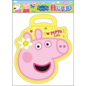 粉紅豬小妹 手提彩繪畫(佩佩)