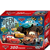 Cars  300片盒裝拼圖(D)
