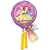 迪士尼公主  陪我玩羽毛球
